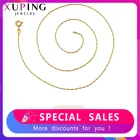 Xuping модное благородное ожерелье новый дизайн элегантное ювелирное изделие для женщин подарок на День Благодарения 41506