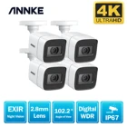 Камера видеонаблюдения ANNKE, 4 шт., 4K HD, IP67, 8 МП