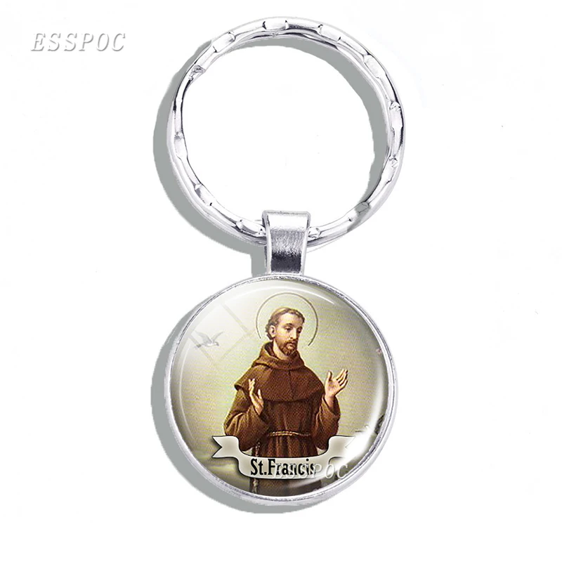 pack of 1 Церковный сувенир св. Майкл брелок St Anthony кулон St Joseph ювелирные изделия святое религиозное христианство католический подарок - Цвет: pack of 1