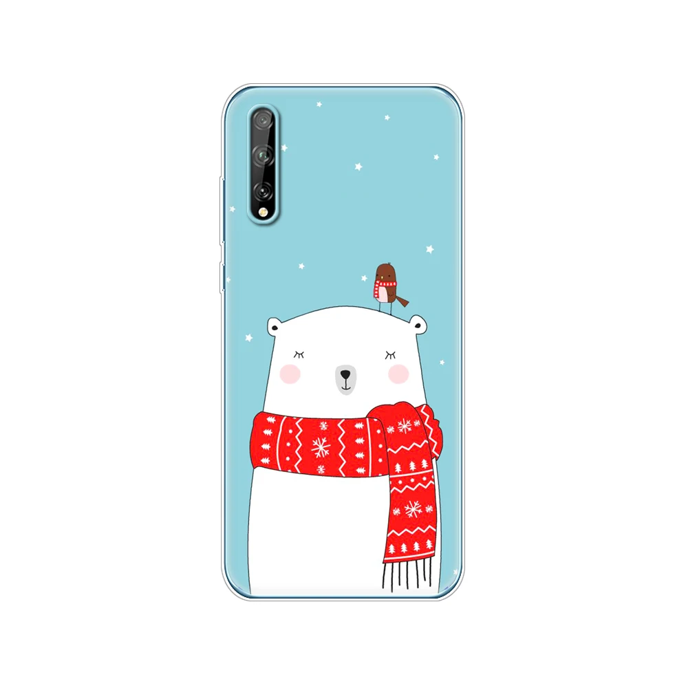 Чехол для Huawei Y8P 6 3 дюйма мягкий силиконовый чехол из ТПУ телефона y8p 2020 задний