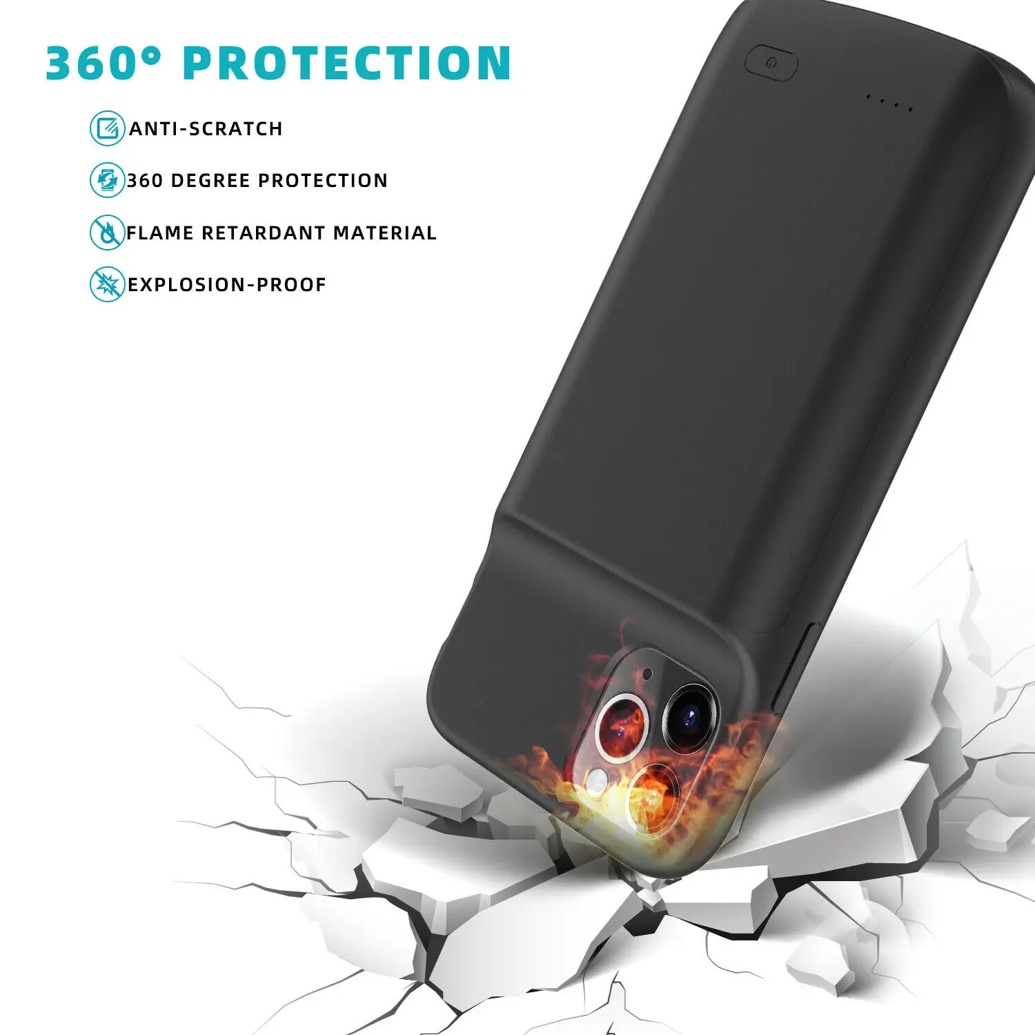 5000 мАч для iPhone 11 11Pro Max PD 18 Вт Быстрая зарядка Внешняя батарея зарядное устройство