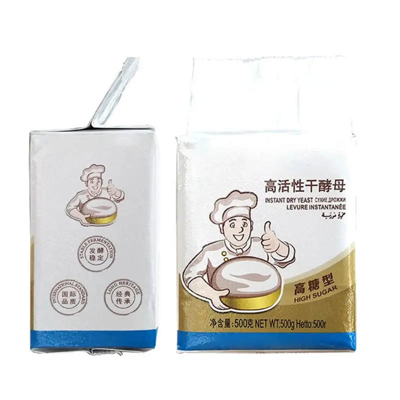 500 г хлебные дрожжи активные сухие с высоким содержанием сахара Толерантные DIY