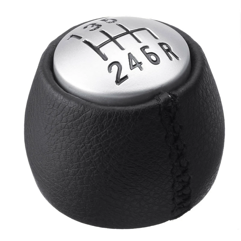 6 Speed Manual Gear Shift Knob Handball for Alfa Romeo GT 147 166 PU Leather | Автомобили и мотоциклы