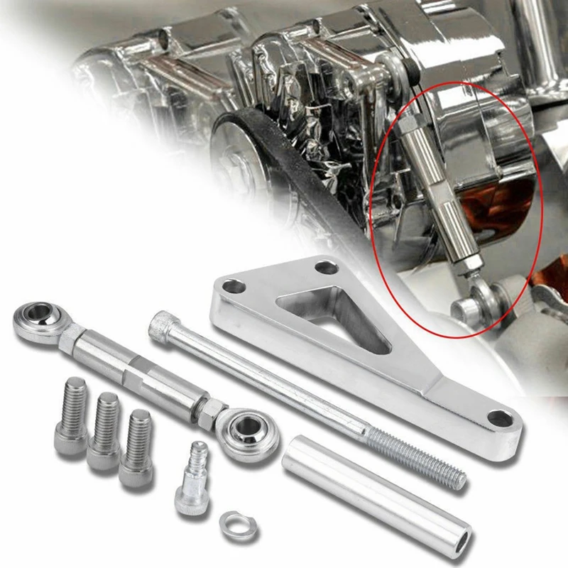 

for Chevy SBC 350 Long Water Pump Lwp Aluminum Alternator Bracket Kit Polished Professional Car Accessories