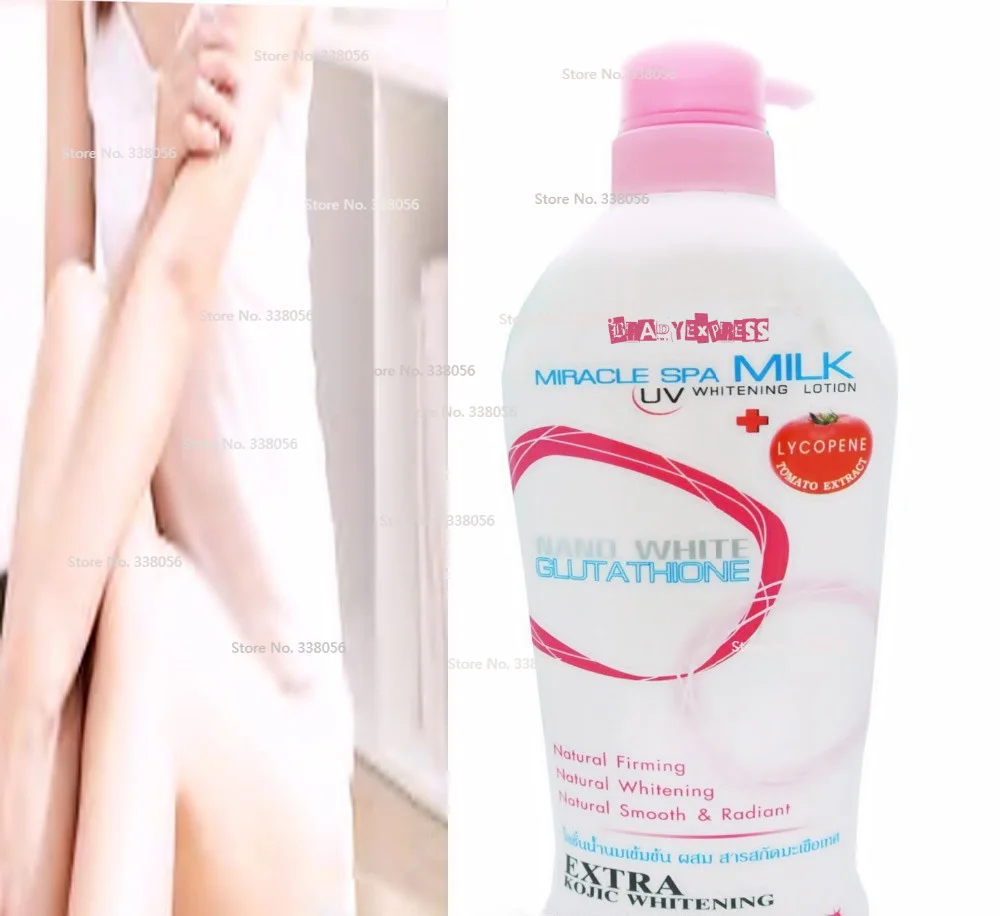Новинка чудо спа молочный УФ отбеливающий лосьон для тела нано белый глютатион 200