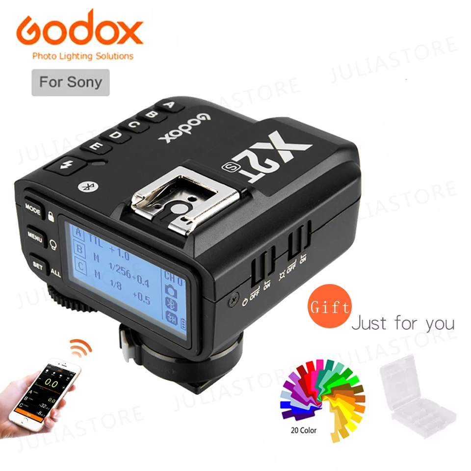 Беспроводной триггерный передатчик Godox Φ TTL 1/8000s 2 4G для цифровых зеркальных камер