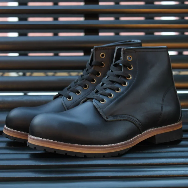 2019 г. зимние винтажные черные уличные туфли унисекс высокого качества мужские