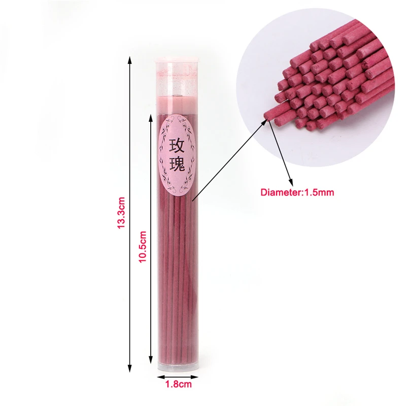 

50 Sticks Incense Burner Fragrance Spices Natural Aroma Sandalwood Air Freshener Drop Ship