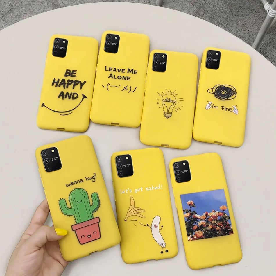 Чехол для Samsung Galaxy S10 Lite мультяшный кактус конфеты ТПУ силиконовый мягкий чехол