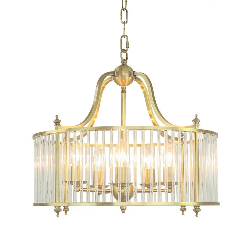 Современные современные люстры золотые подвесные светильники для кухни медные