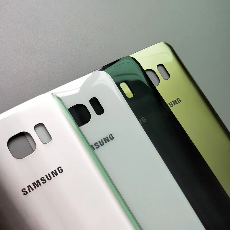 Оригинал SAMSUNG Galaxy S7 G930F / EDGE G935F Задняя стеклянная крышка для аккумулятора задняя