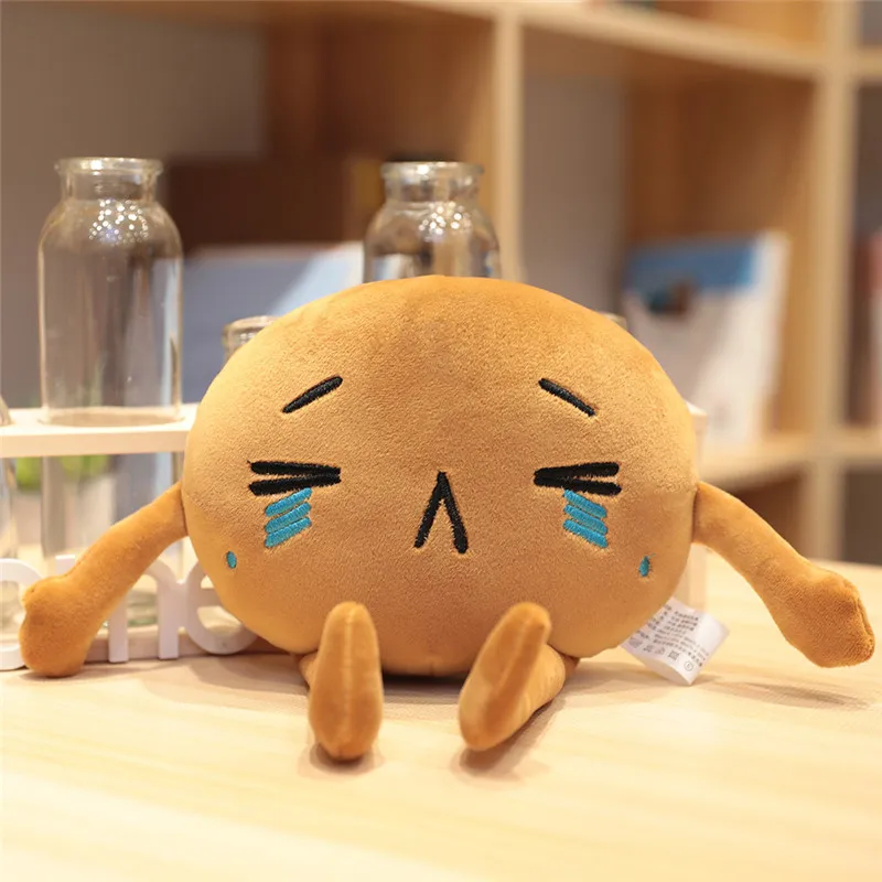 nutlet cry 20cm Плюшевый авокадо игрушки костюм Фаршированные Фрукты авокадо нутлет подушка дети игрушки творческий подарок на день рождения ребенок дети девочка - Color: nutlet cry 20cm