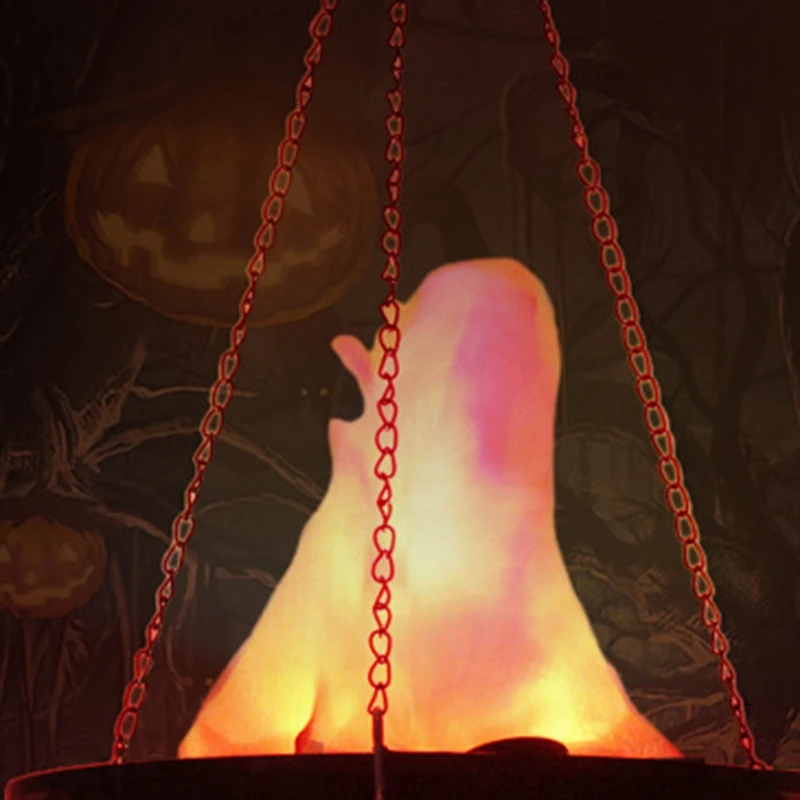 Электронный имитационный подвесной светильник с имитацией пламени для церкви