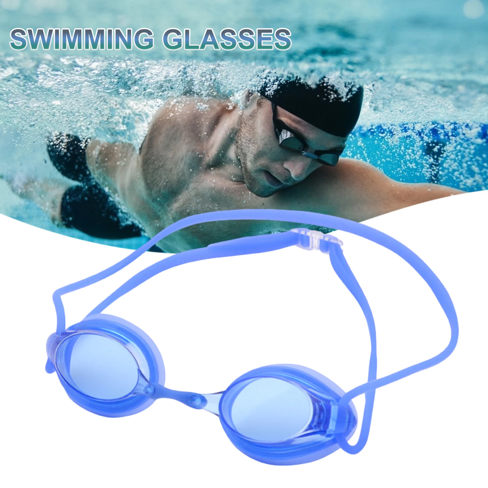 

Adult HD Anti-fog Goggles Swim Goggles Environmental Protection Silicone Swimming Goggles Waterproof Professional Goggles