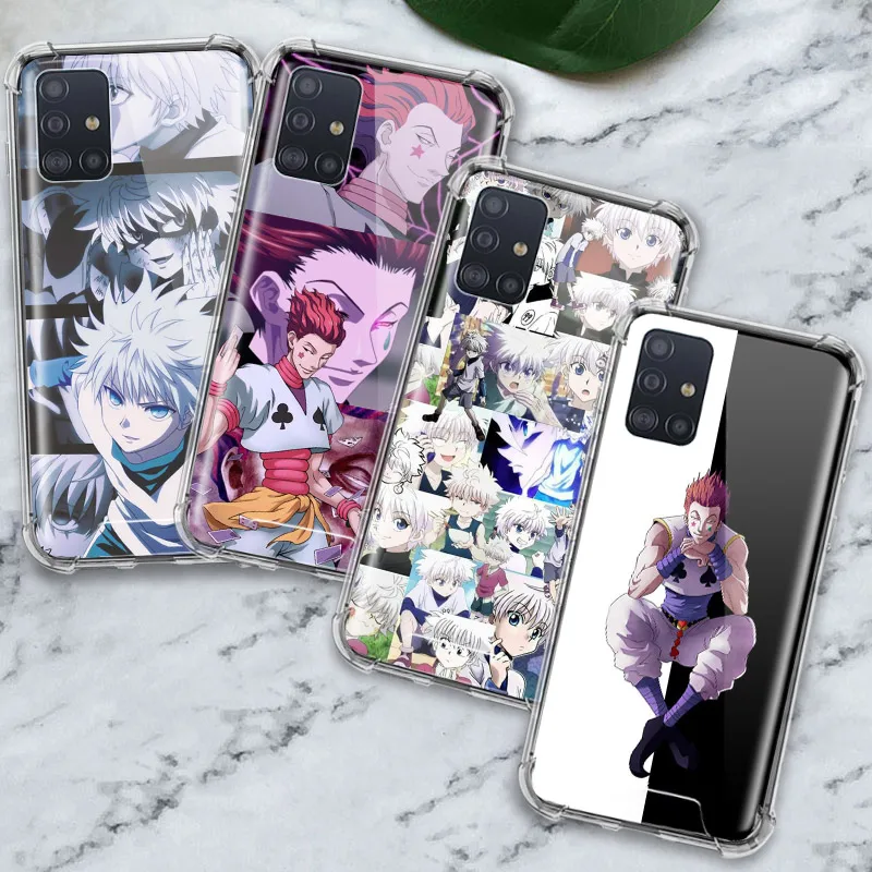 Чехол для телефона Hunter X противоударный чехол Samsung Galaxy A71 A51 M31 A41 A31 A21 A11 A01 M51 M21 M11 |