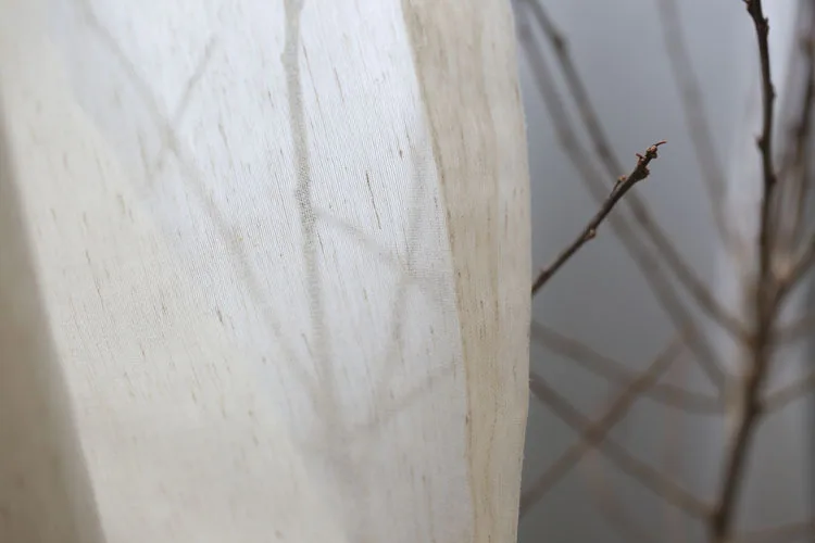 

New Linen Cotton and Linen Soft American Country Style Solid Color Curtains Plain Living Room Study Curtains Can Be Customized