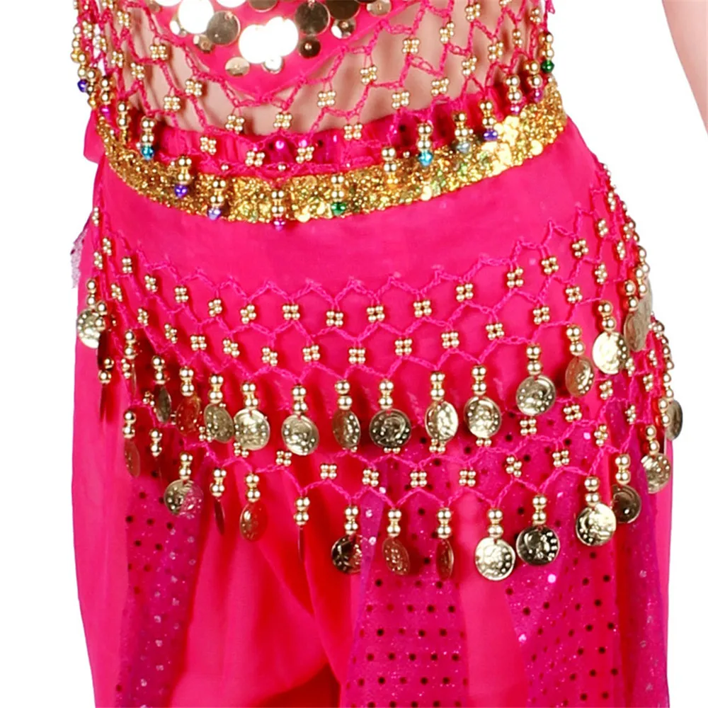 Детский набедренный платок для танца живота | Тематическая одежда и униформа