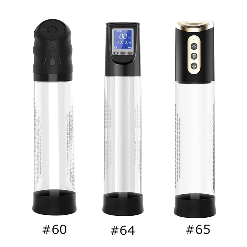 Электрический насос для увеличения пениса мужчин вакуумный Мужской мастурбатор