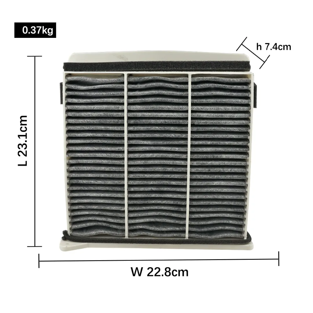 Car Cabin Air Filter For Mitsubishi LANCER EVO 2.0T 2000-2006 GRANDIS 2.4L Outlander 2003-2008 Pajero Sport 2012 MR398288