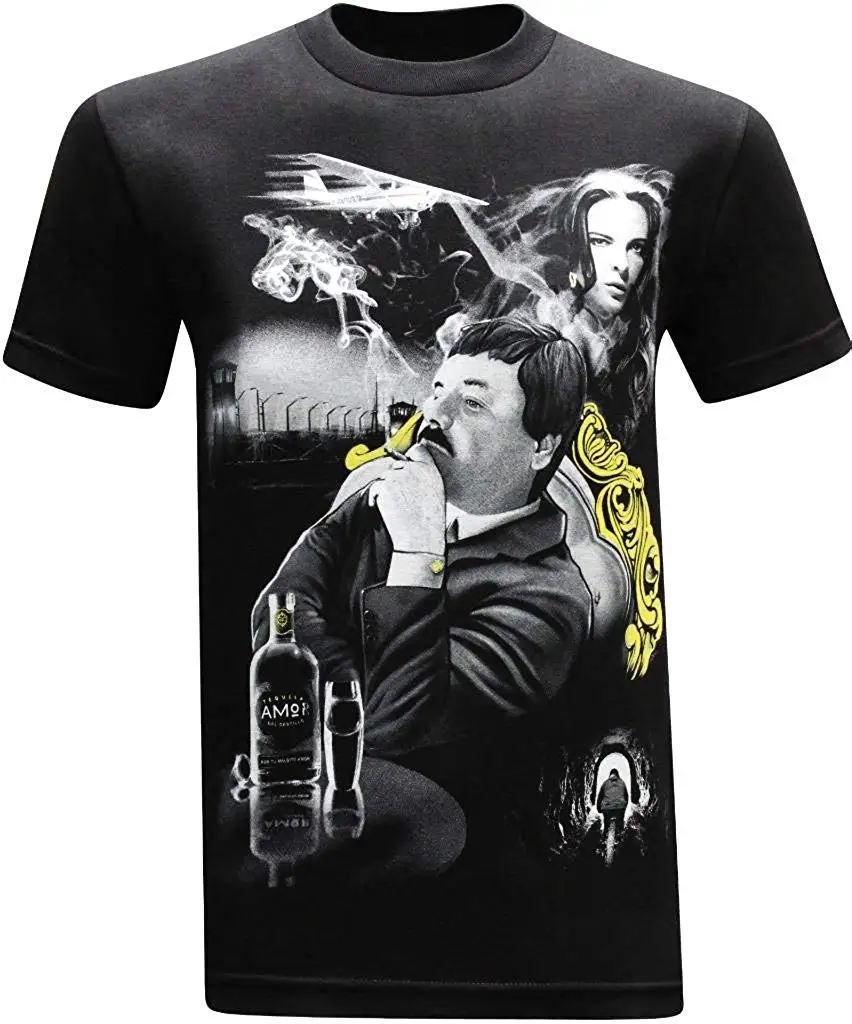 El Chapo Guzman Y Kate Del Castillo Мужская футболка унисекс wo |