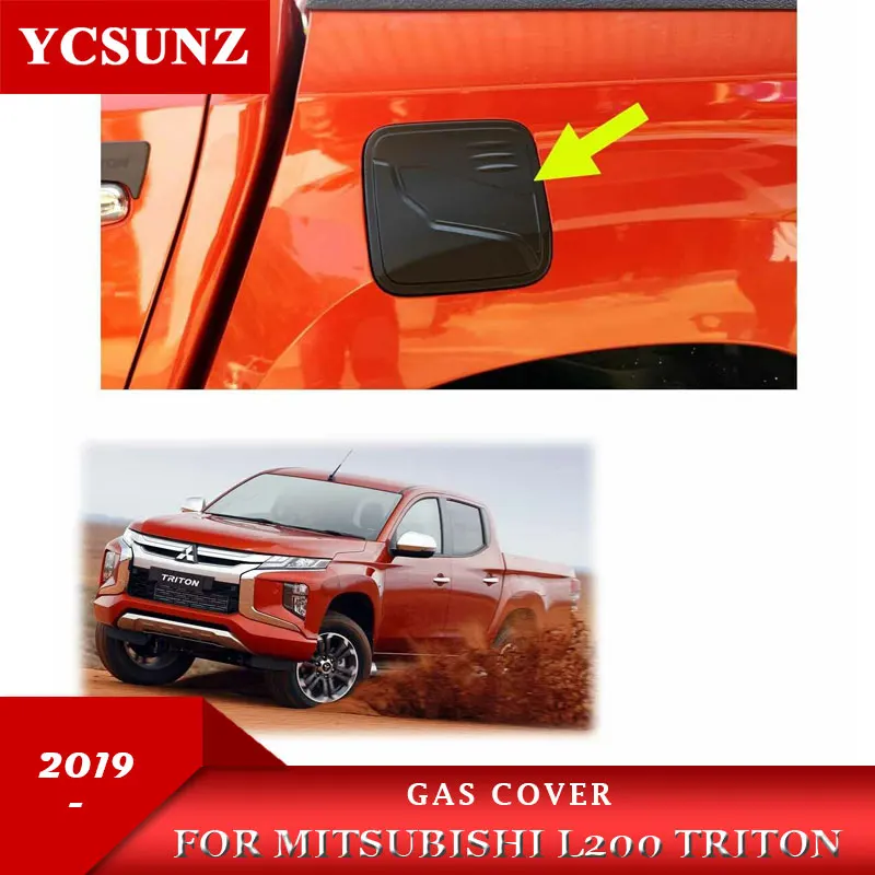 Газовая Крышка для Mitsubishi L200 Triton 2019 2020 Ram 1200 Strada strнаре варвар ABS Матовый Черный