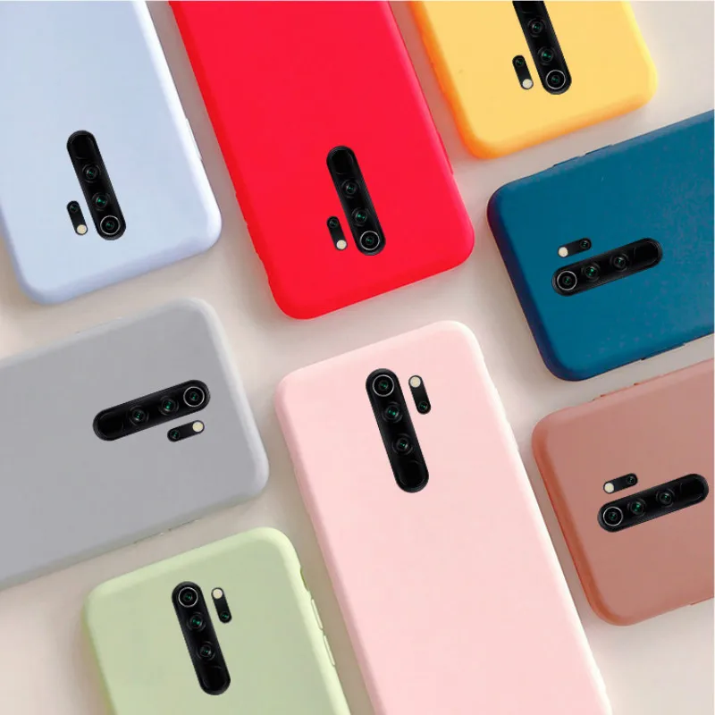 case for xiaomi redmi note 9s 9 pro max 8t 8 redmi 9 10x 8a k20 candy color matte cases for xiaomi mi note 10 lite pro 9t cover free global shipping