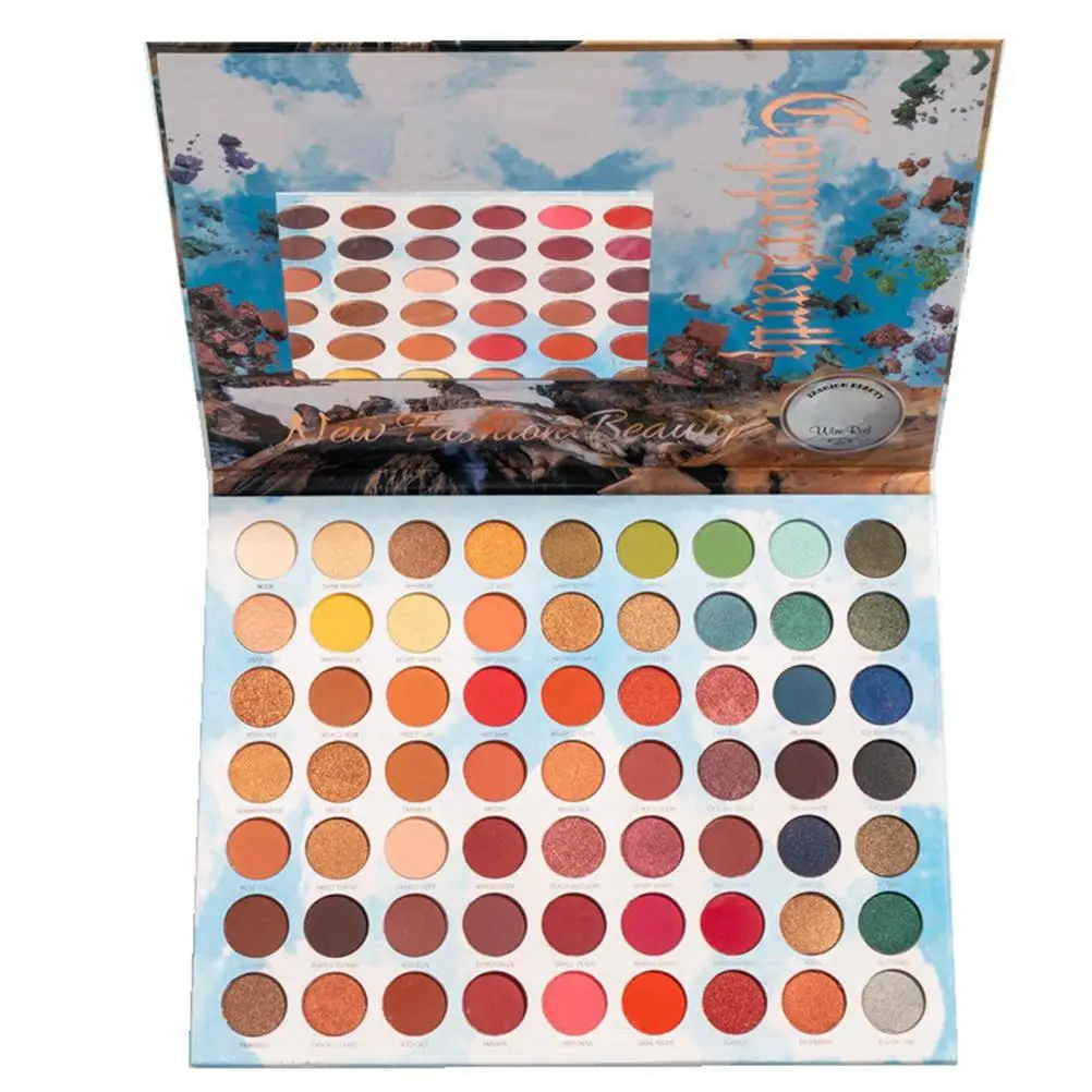 

63 Color Eye Shadow Palette Pearly Matte Glitter Multi-Color Makeup Stage Makeup Eye Shadow Lasting Eye Shadow Makeup Palette