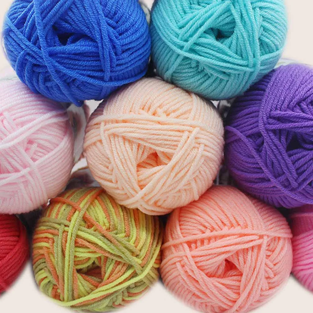 Ручная работа сделай сам шарф свитер пальто нитка Детская хлопковая шерстяная