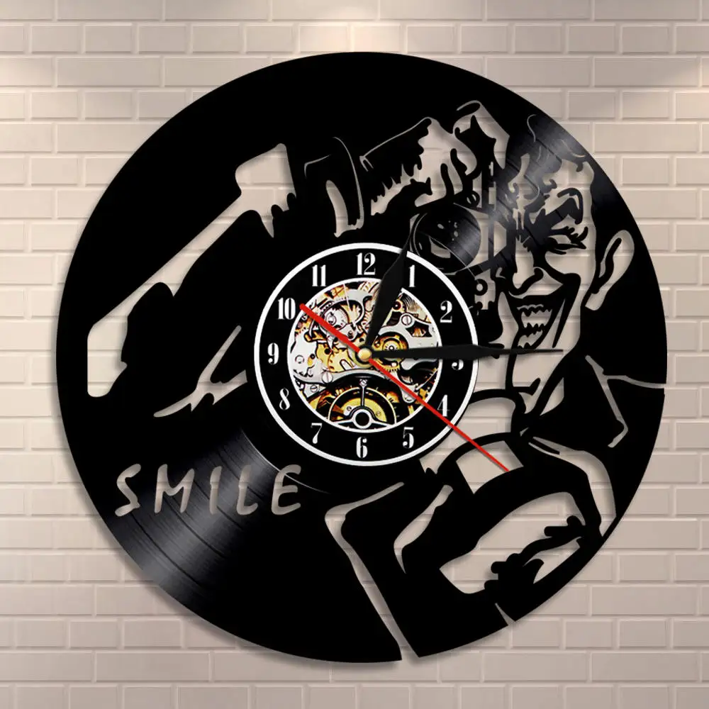 Настенные часы для фотосъемки домашний декор фотограф виниловая запись