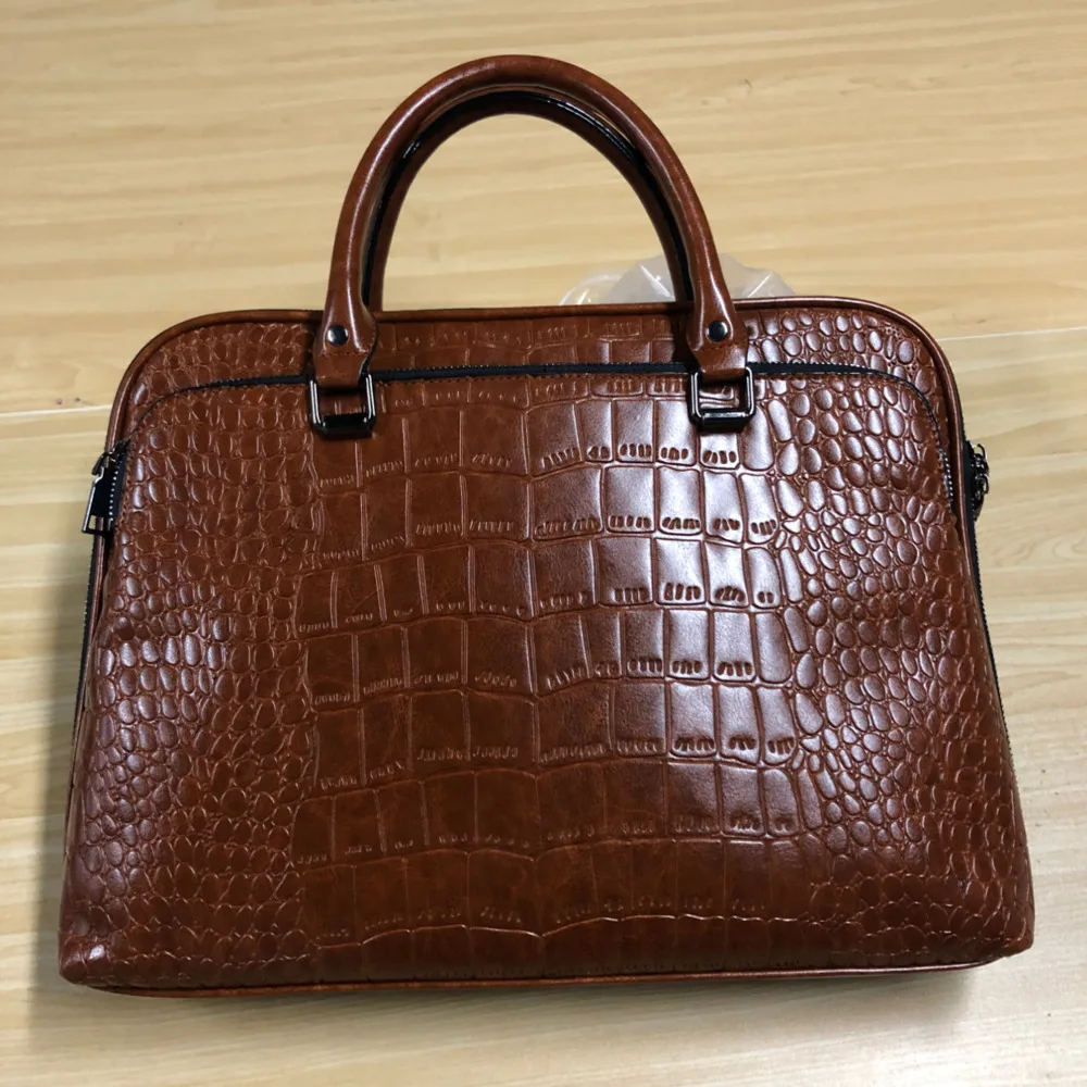 Модный женский кожаный портфель для 13 3 &quot14 1 дюймов Сумка ноутбука 2021 девушки