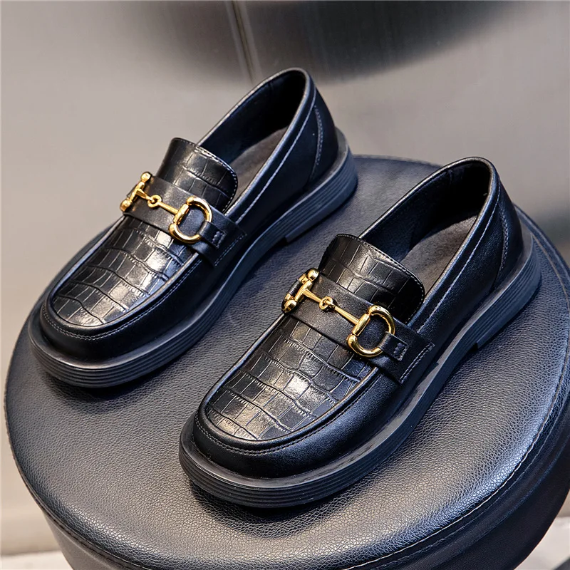 

Net red shoes spring 2021 new leather casual single shoes flat women's shoes Lunfeng small shoes women's shoes