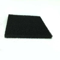 2pcslot activated carbon filter sponge 130130mm for 493 solder smoke absorber esd fume extractor