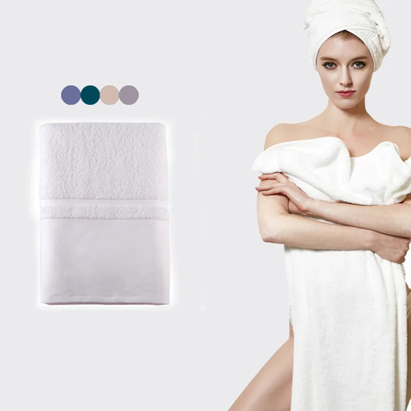 Набор хлопчатобумажных банных Полотенца Ванная комната 80*150 см 800 г утолщенные