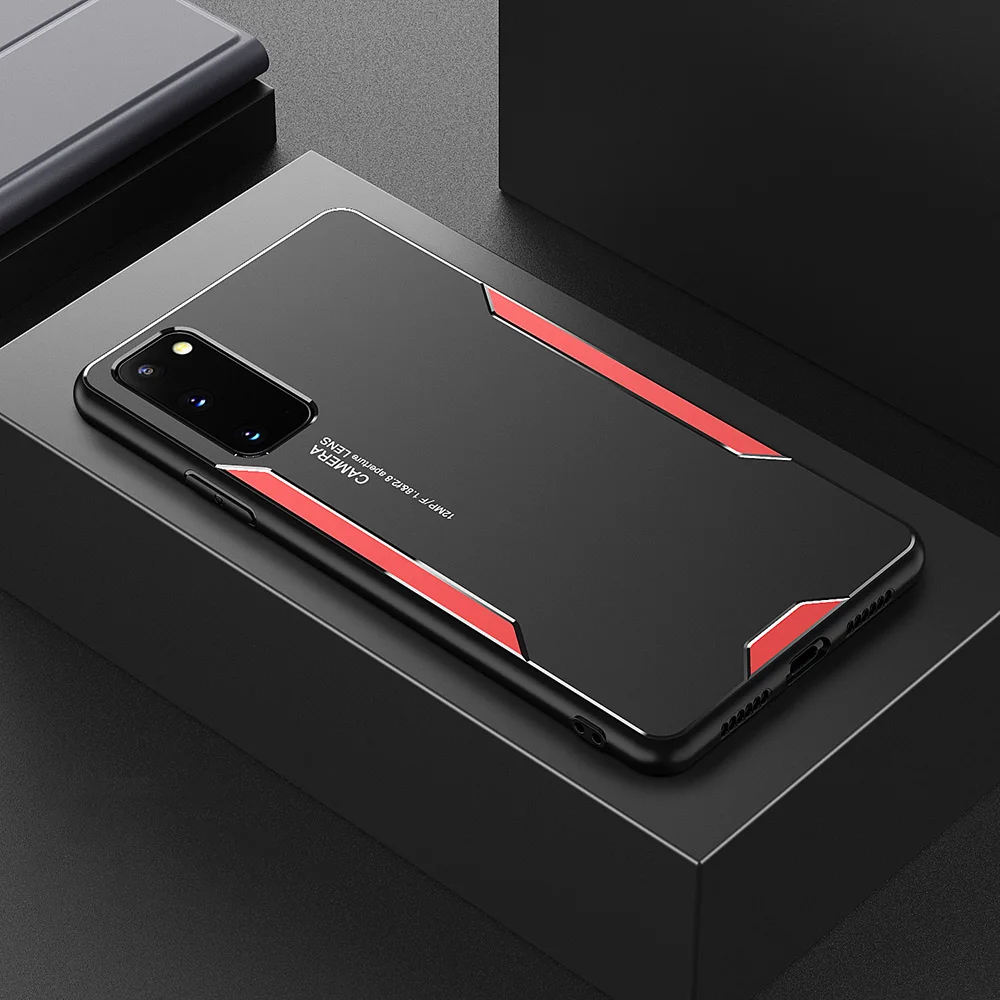 

Luxury Hard Metal Case For Samsung Samsung Galaxy S8 S9 S10 S20 Plus Ultra Note 8 9 10 20 A51 A71 Mobile Phone Cover Back Bumper