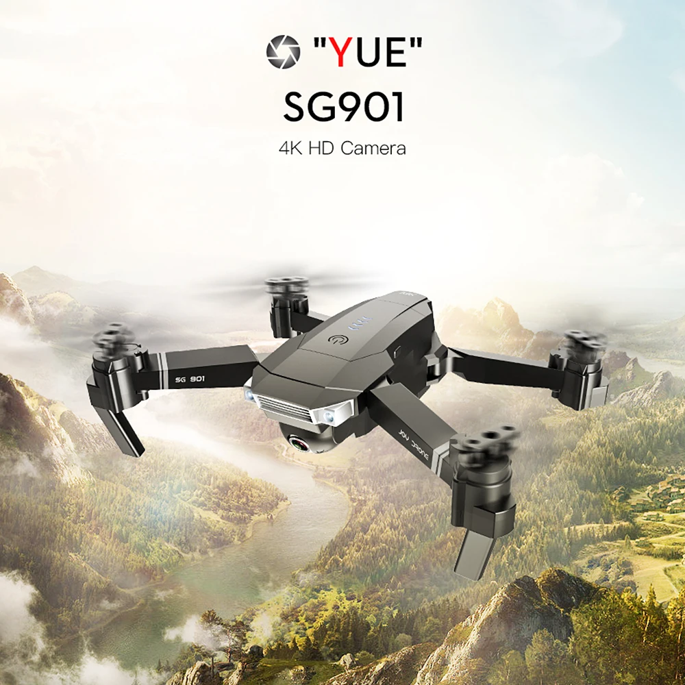 SG901 Квадрокоптер Карманный 4K Дрон камера wifi FPV широкоугольный Режим высокой