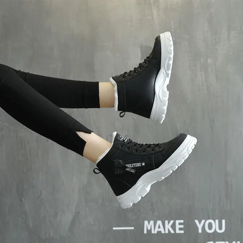 

versatile thickened women's shoes boots children 2020 cotton shoes Plush new warm winter shoes winter snow boots