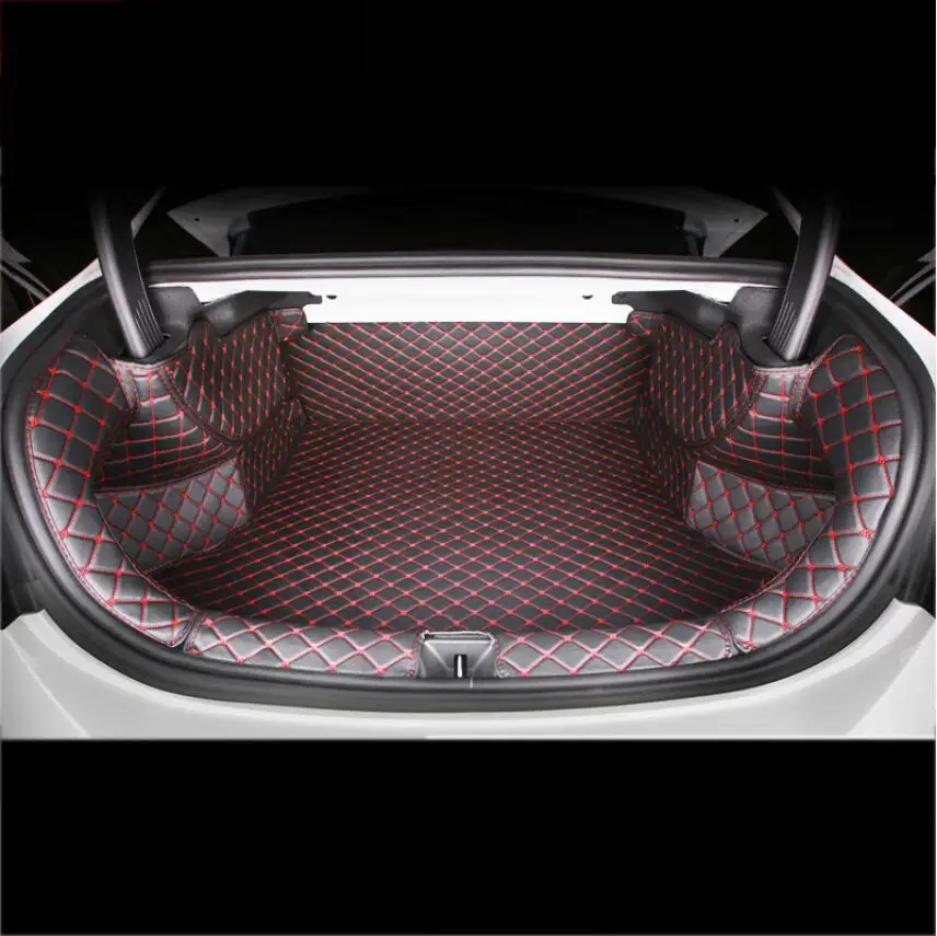 

for Leather Car Trunk Mat Cargo Liner for mercedes benz A-Class A180 A200 A260 A220 2018 2019 2020 w177 A250