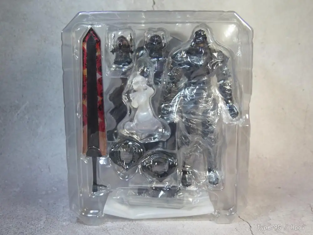 no retail package 17 см игры Берсерк Beruseruku Figma 359 черный меч ПВХ Фигурки игрушки Аниме игрушечные лошадки для детей Рождественский подарок - Цвет: no retail package
