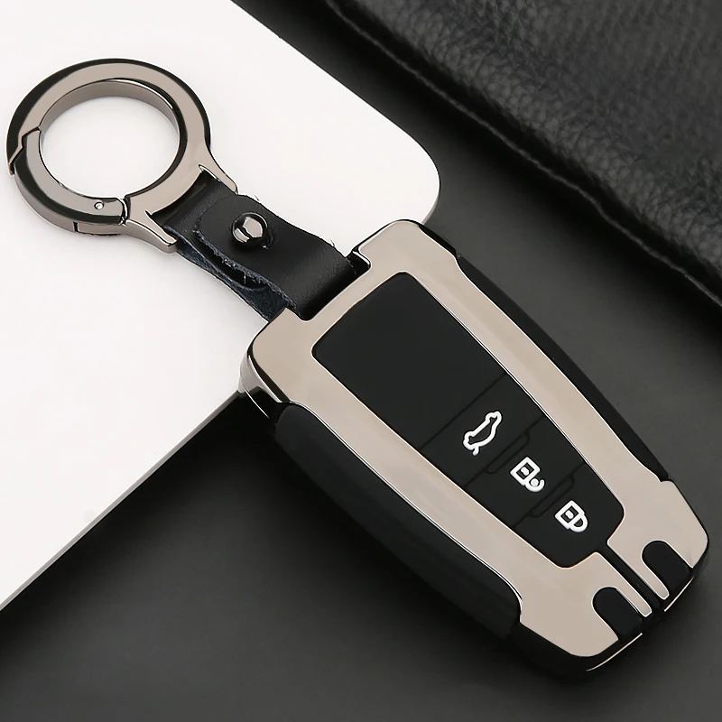 

Car Key Cover Case For Toyota Camry 70 XV70 Corolla RAV4 C-HR CHR Avalon Prado Prius 50 Land Cruiser 2018 2019 2020 Accessories