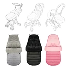 Зимние толстые спальные мешки, теплые детские спальные мешки, конверт для новорожденных, Детские ветрозащитные коляски, подушка для ног для коляски