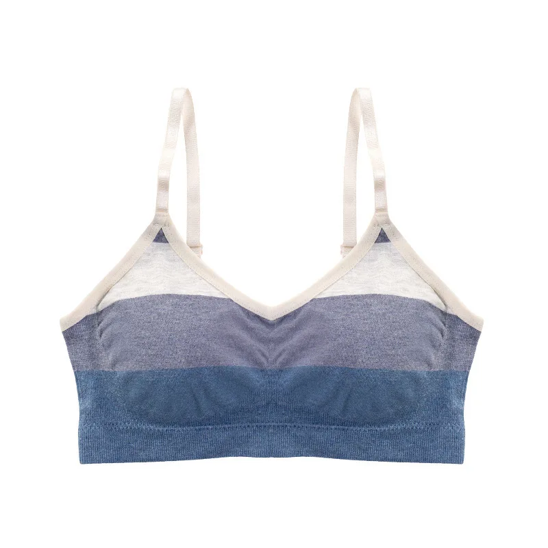 

Женский бюстгальтер с завязками на груди, красивая Регулируемая спина, соблазнительное базовое нижнее белье в Корейском стиле