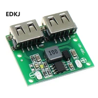 1pcs 9v 12v 24v to 5v dc dc step down charger power module 2 double dual usb output buck voltage 3a charge charging regulator