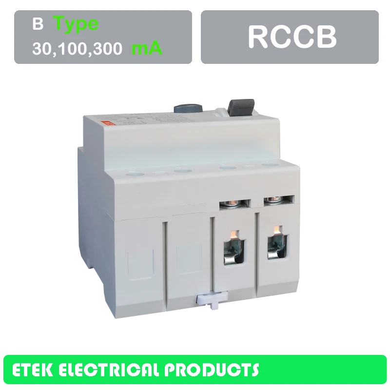 RCCB EKL1-63 2P B Тип 230/400 В~ 50 Гц/60 Гц УЗО постоянного тока 16A 25A 32A 40A 50A 63A 80A