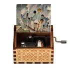 Музыкальная шкатулка с ручной гравировкой, музыкальная шкатулка U R Neverland My Sunshine механизм, античный винтажный персонализируемый подарок, рождественский подарок