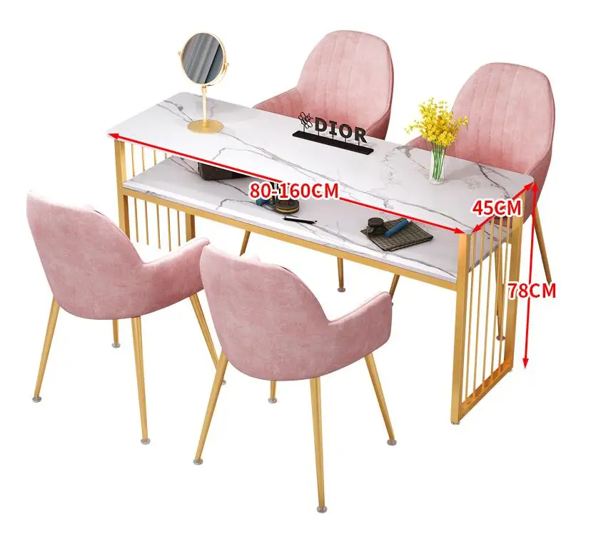 

Net red ins manicure table and chair set special price economical manicure shop table and chair
