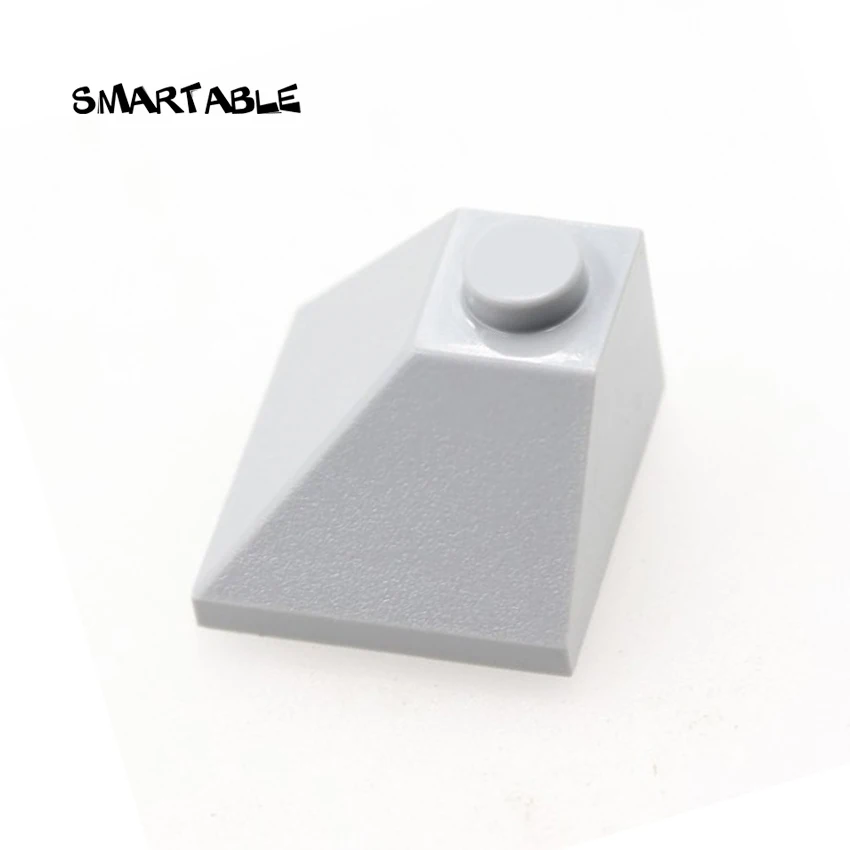 Smartable наклоном 45 2x2 двойные выпуклые строительные блоки части игрушки для детей