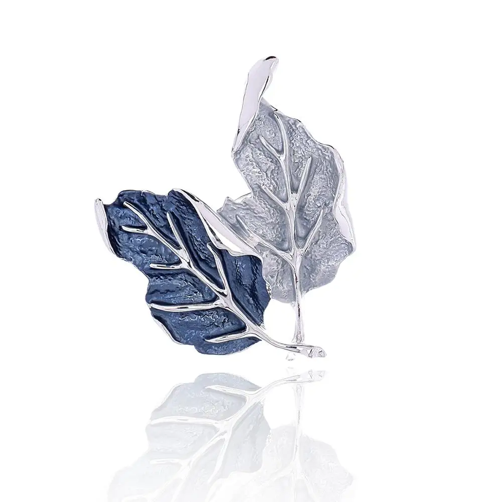 Новое поступление винтажные броши в виде листьев булавки для женщин