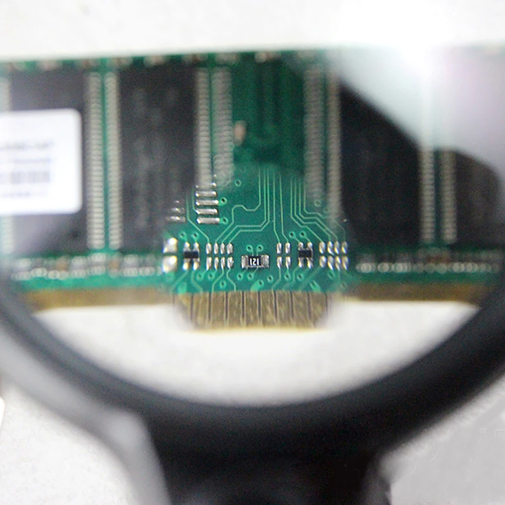 Регулируемый 3.5X 12X Полезная помощь ручной зажим светодиодный стекло s