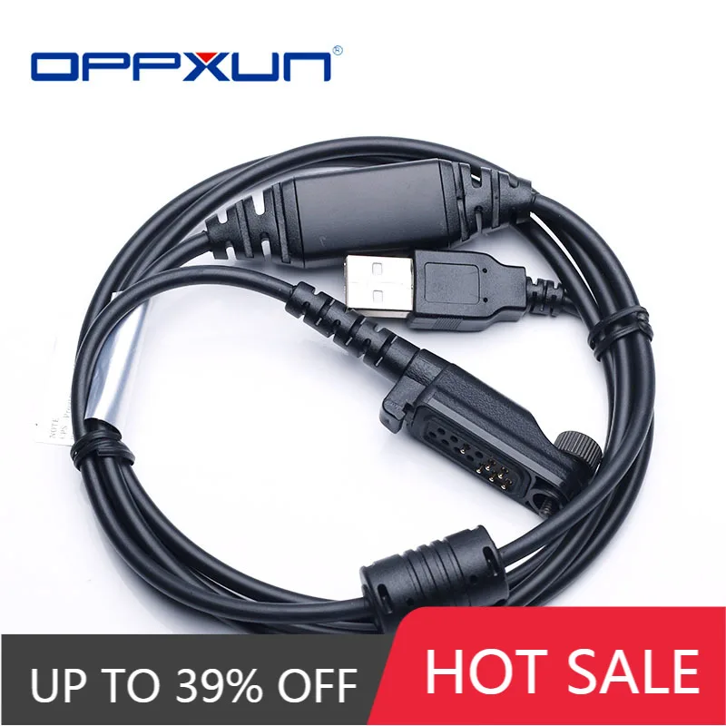 

OPPXUN USB Programming Cable for HYT Hytera PD600 PD602 PD606 PD660 PD680 X1e X1p PC45 Radio