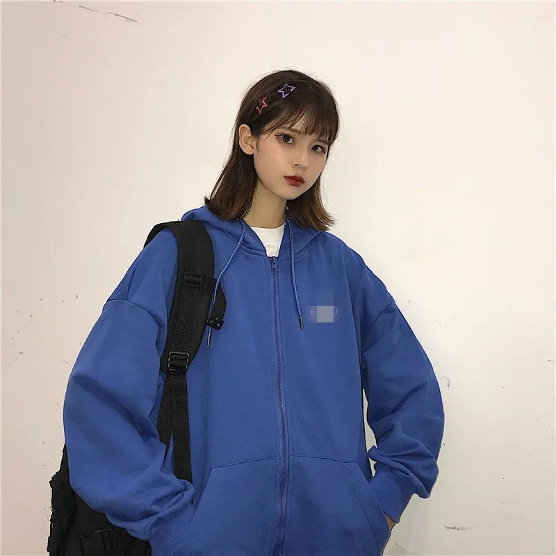 Женская толстовка с капюшоном Повседневная Толстая Толстовка большого размера